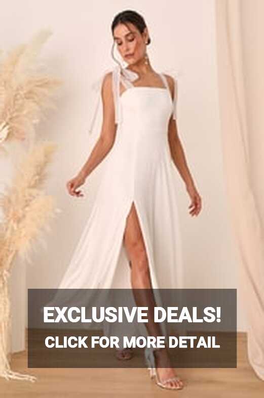 White Formal Dresses - Lulus