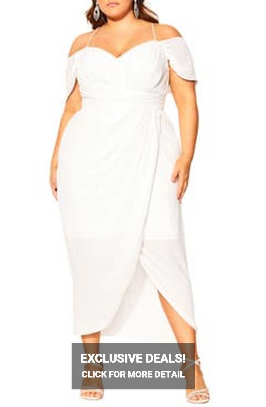 White Plus Size Dresses for Women | Nordstrom