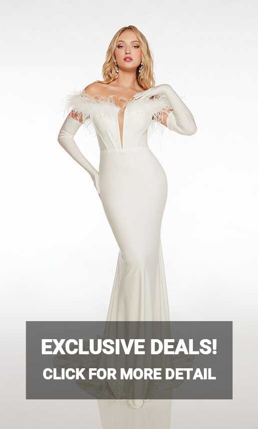 White Prom Dresses - Alyce Paris