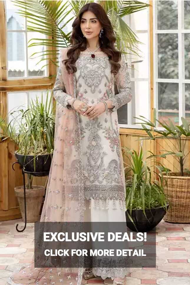 White Salwar Kameez - Buy White Color Salwar Suits Online