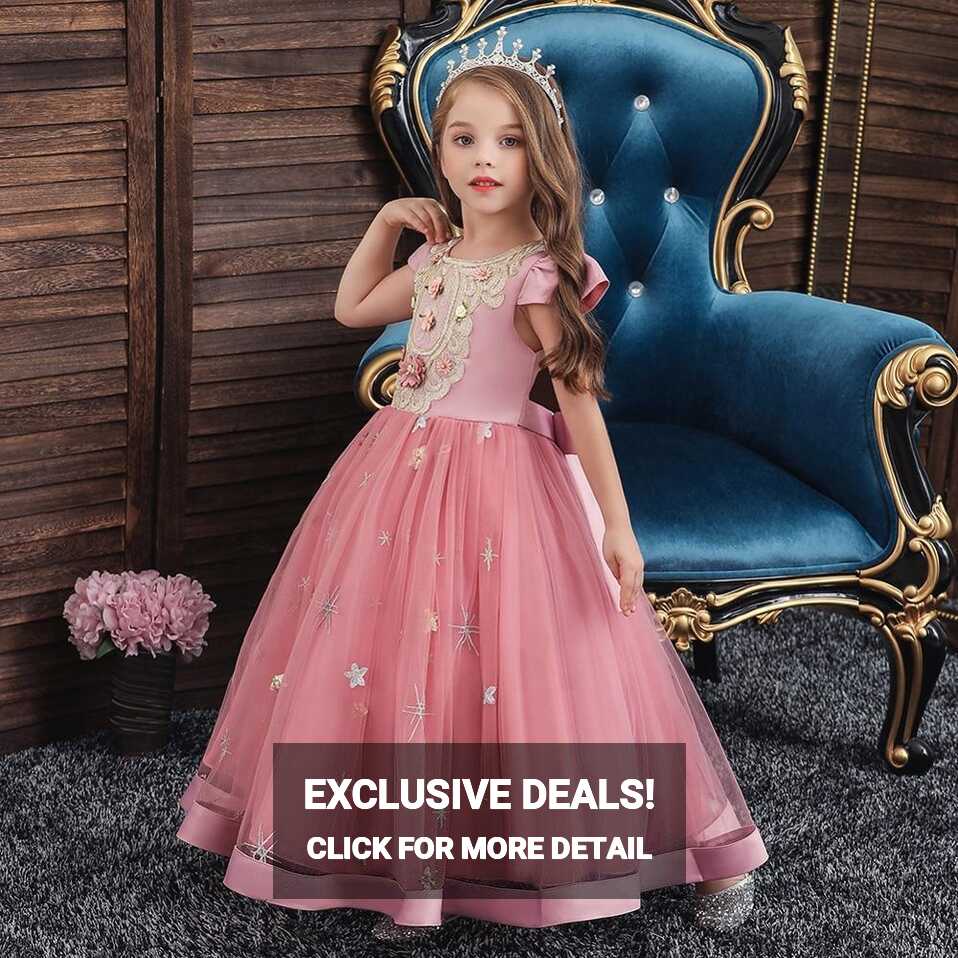 Wholesale 11 years old girls dress kids dress party girls formal ...