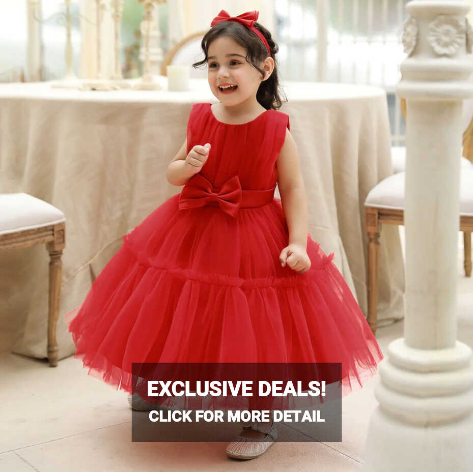 Why Red Party Dresses for Kids are the Ultimate Fashion Statement ...