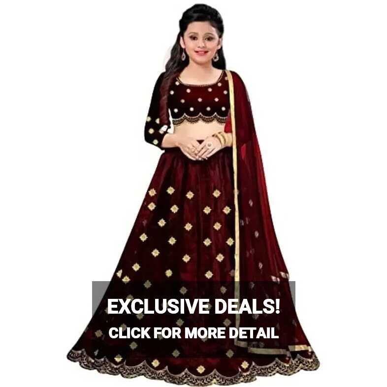 Wing Wear Kids Girls Lehenga Cholis - 13 - 14 Years, Children ...