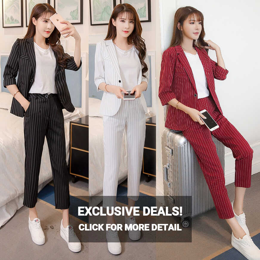 Women&#39;S Small Suit Fashion Temperament Korean Style Slim And Thin ...