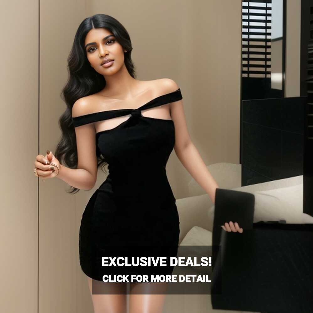 Women&#39;s Bodycon Dress Summer Korean Version Solid Colour ...