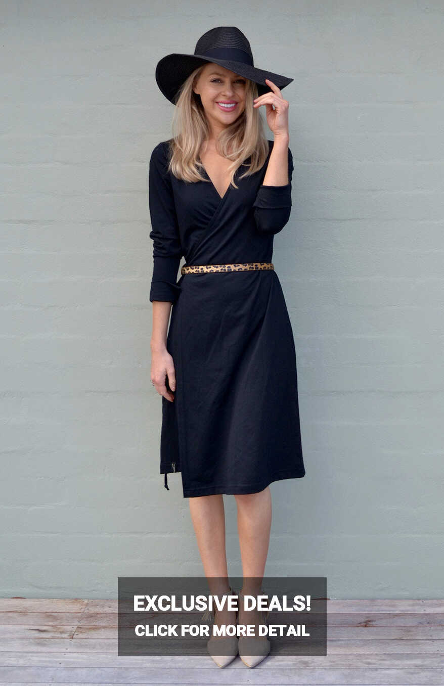 Women&#39;s Merino Wool Wrap Dress | Smitten Merino