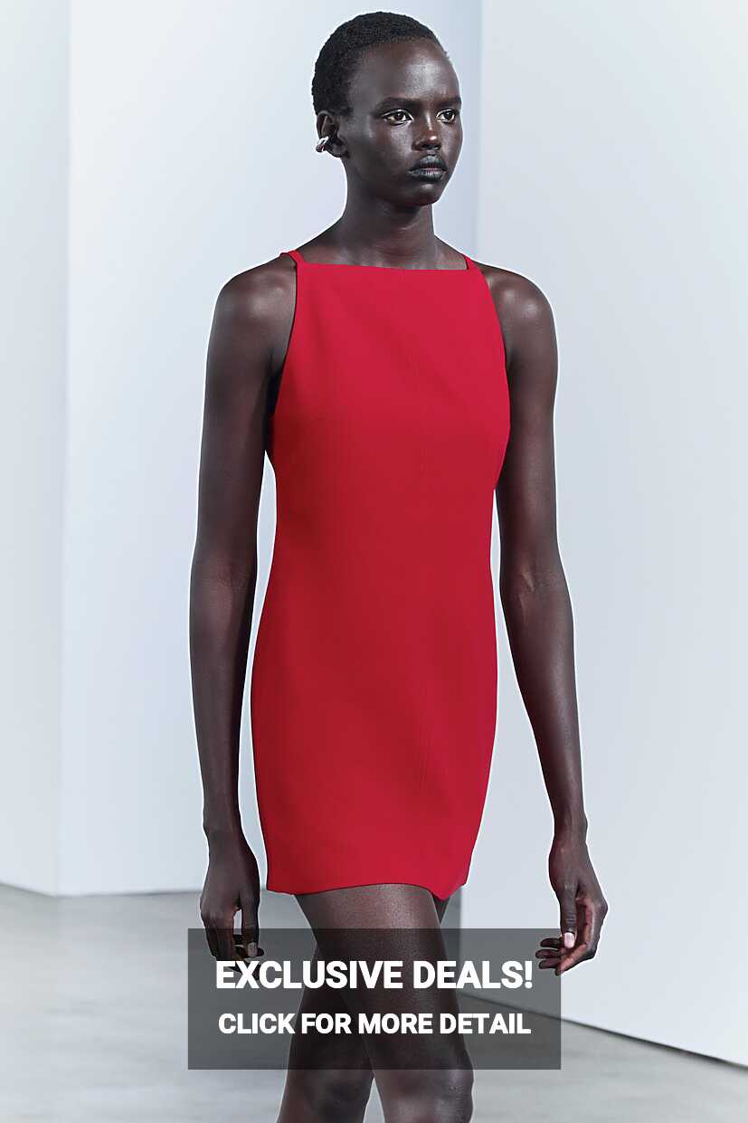 Women&#39;s Red Dresses | Online Sale | ZARA Turkey