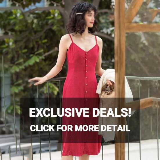 Women Summer Dress Strappy Dress Simple and Comfortable Sleeveless ...