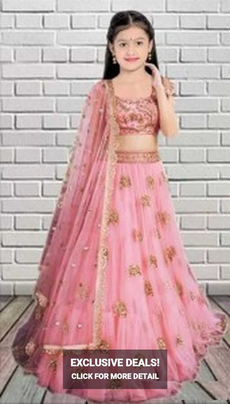 Women Wed Girls Lehenga Choli Ethnic Wear Embroidered Ghagra ...