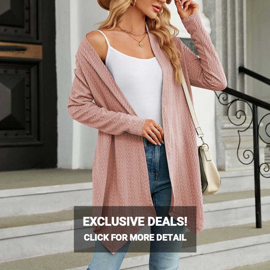 Womens tops dressy casual Women&#39;s And Winter Sweater Coat Cardigan ...