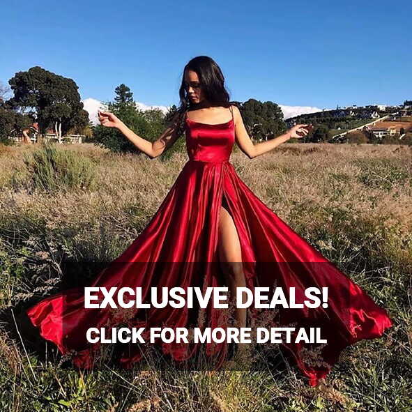 Wozhidaose Prom Dress Red Dresses for Women Long Elegant Halter ...