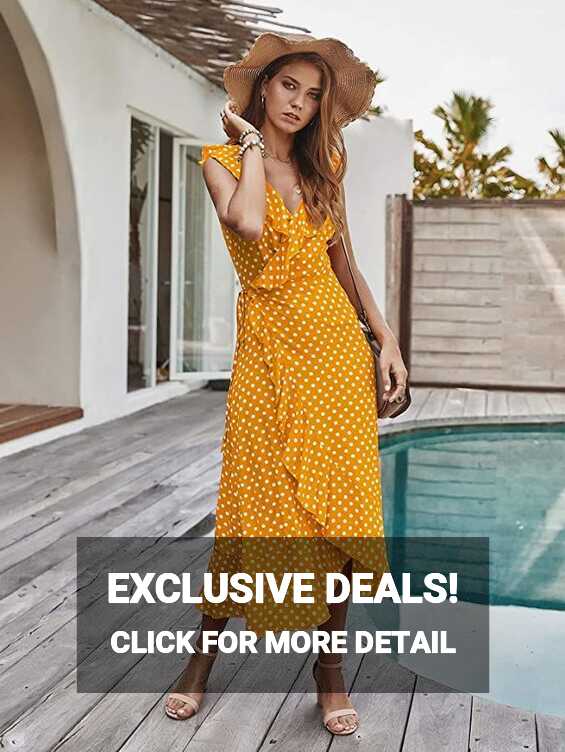 Yellow Sundress |Shop Perfect Casual Dresses for Spring &amp; Summer