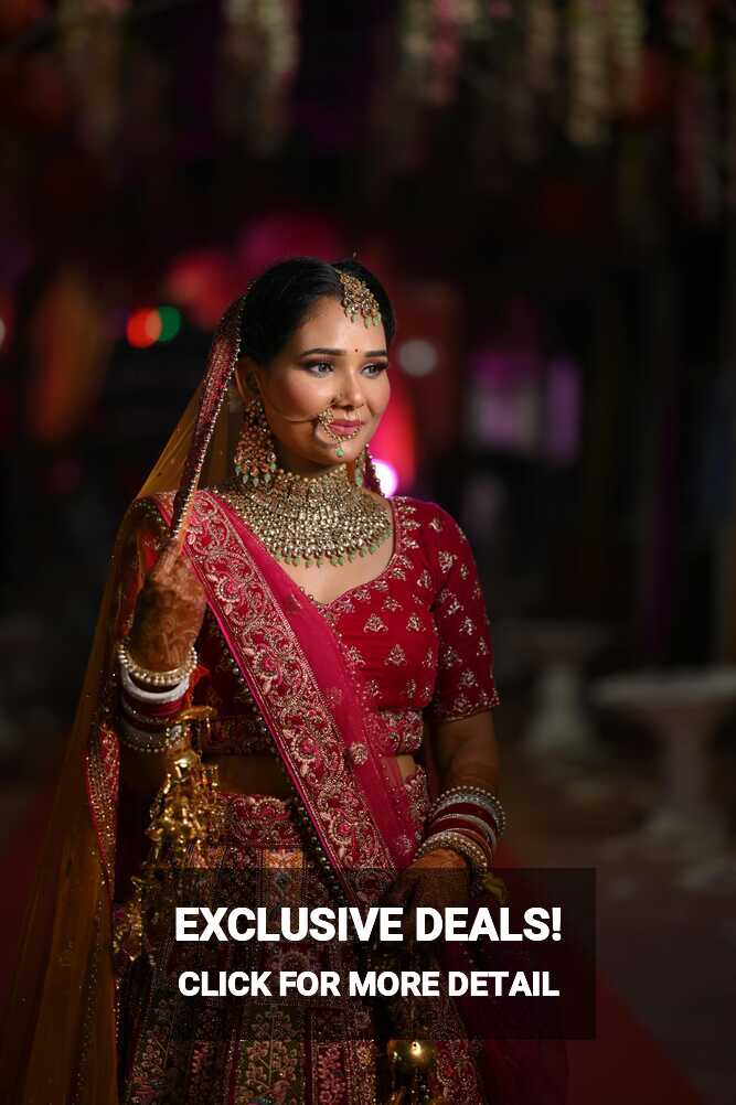 Young Woman in Traditional Indian Wedding Dress · Free Stock Photo