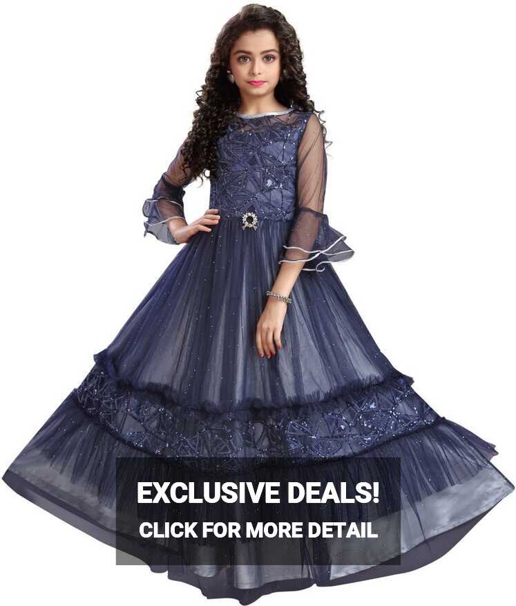 any kids Indi Girls Maxi/Full Length Festive/Wedding Dress Price ...