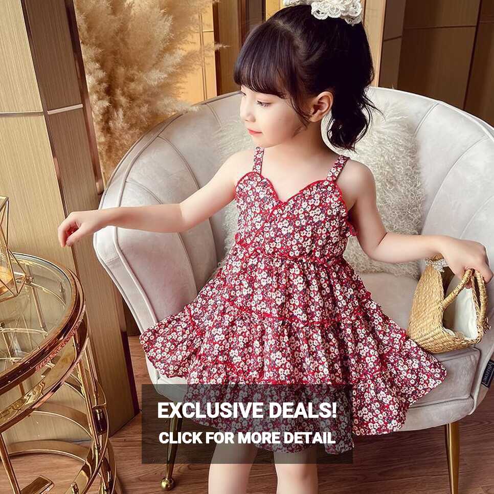 baby girl Dresses Kids Dress Baby Girls Clothing Sleeveless Summer ...