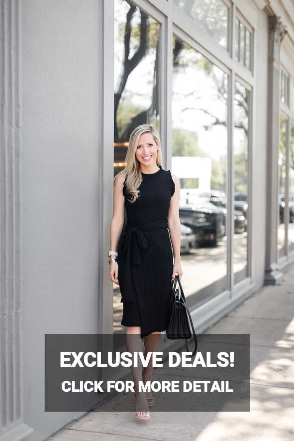 black wrap dress - neiman marcus - milly black dresses - stuart ...