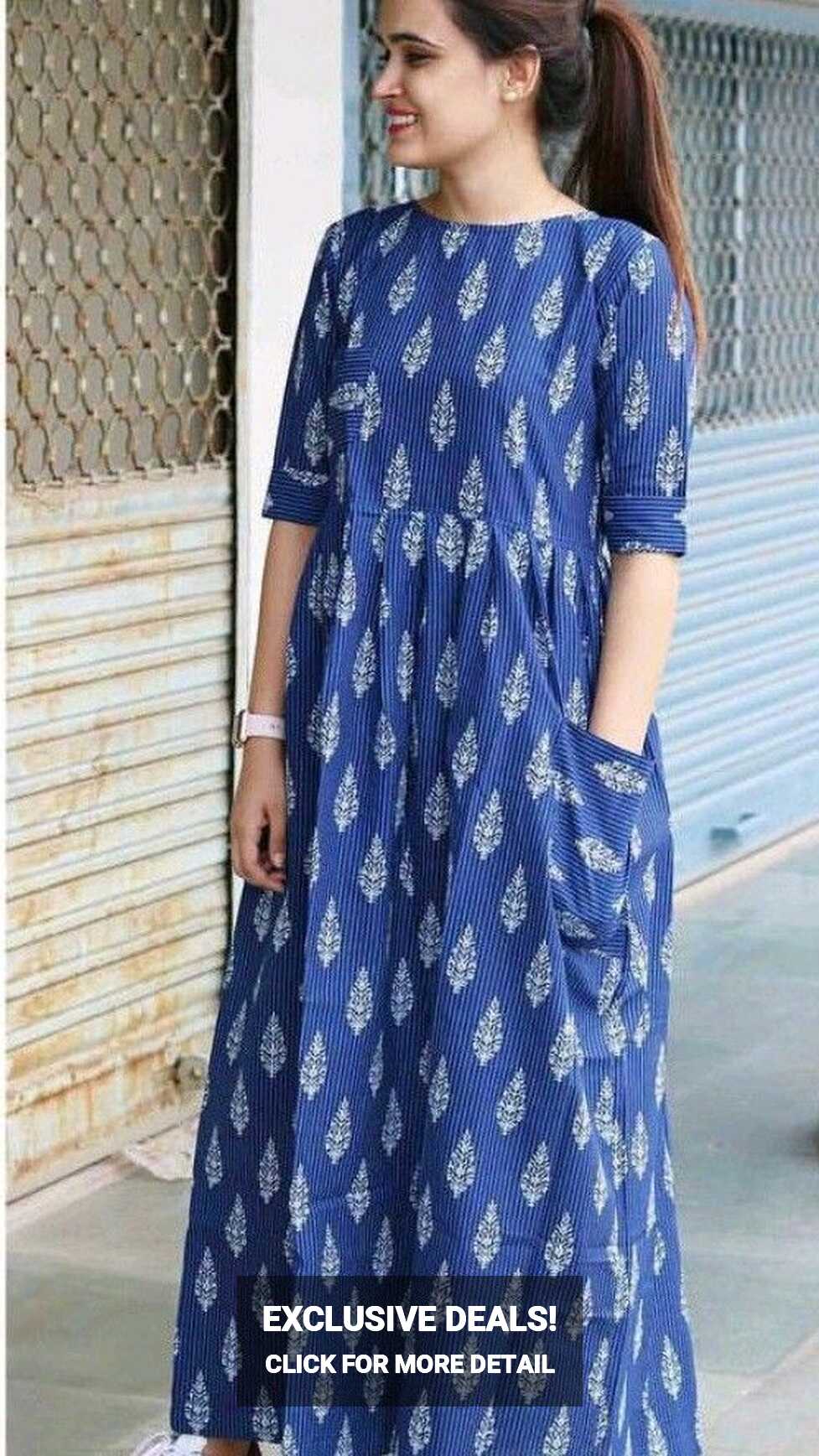 cotton maxi dress