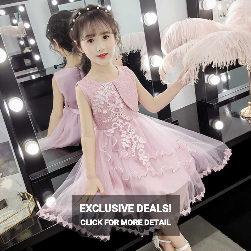 cy20294a Girl party wear western dress baby girl party dress ...