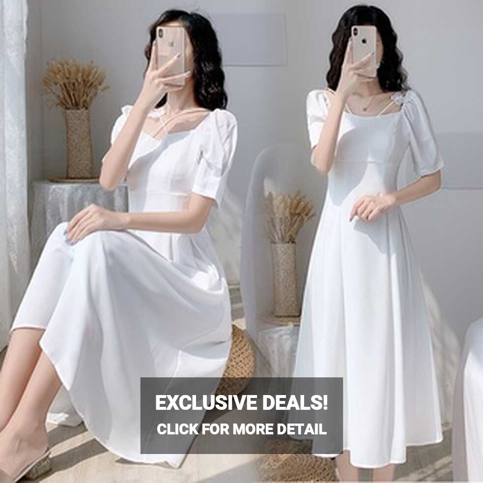 long dress white dress for woman casual dress plus size dress for ...