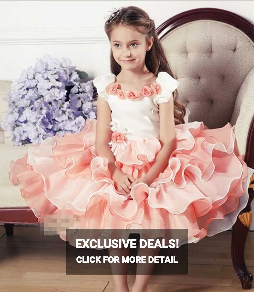 new arrival summmer beautiful chiffon floral fluffy children ...