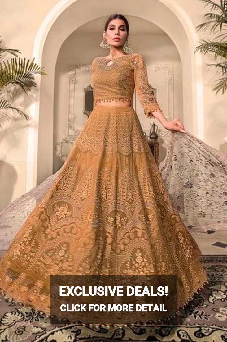 yellow Party Wear Pakistani Designer Lehenga at Rs 12000 in New ...