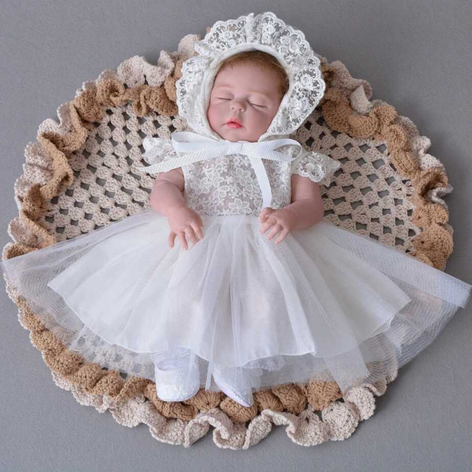 1 Year Old Birthday Baby Girl Dresses With Hat Party Wear Vestido ...