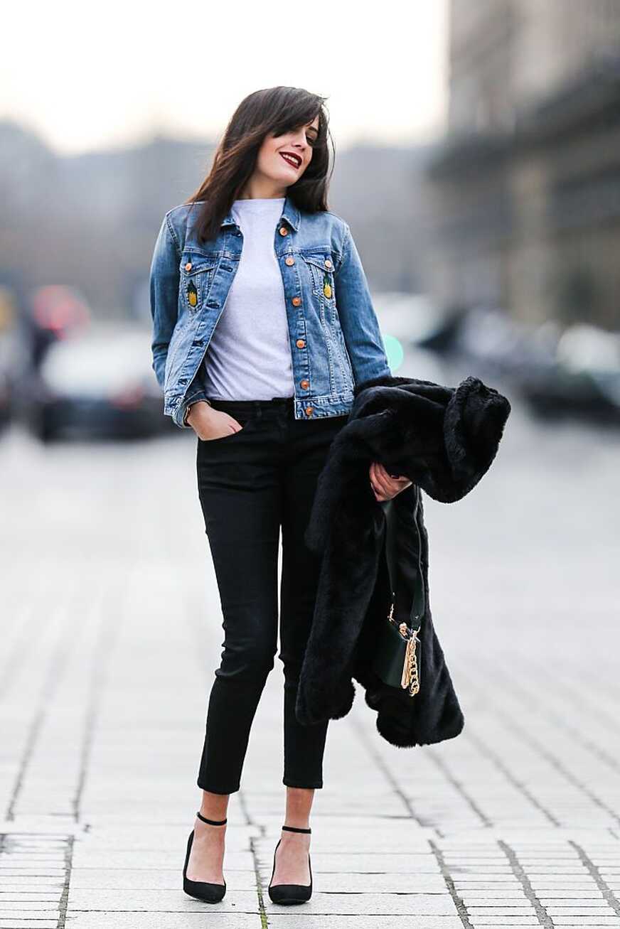 12 Chic Ways to Rock Black Skinny Jeans