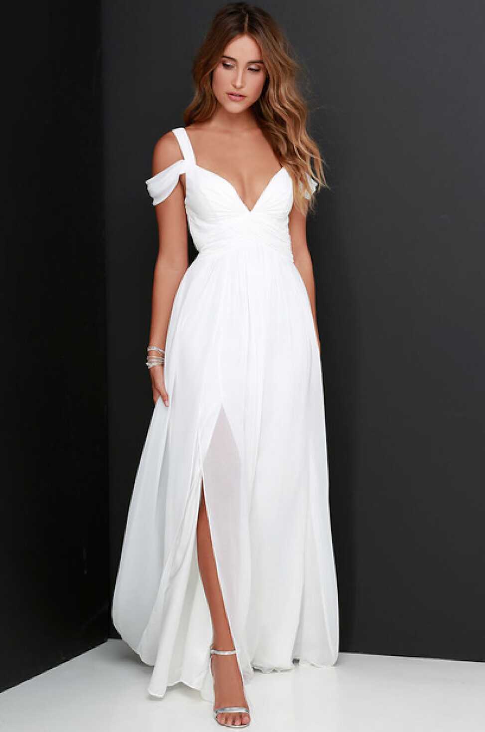 12 Hot White Prom Dresses for 2018 - All White Formal Dresses