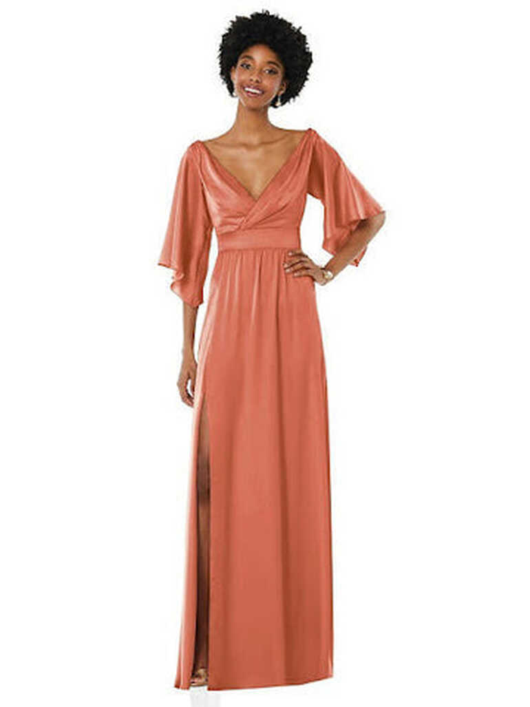 13 Satin Bridesmaid Dresses [6 Warm + 7 Cool-Weather!] | Bella ...