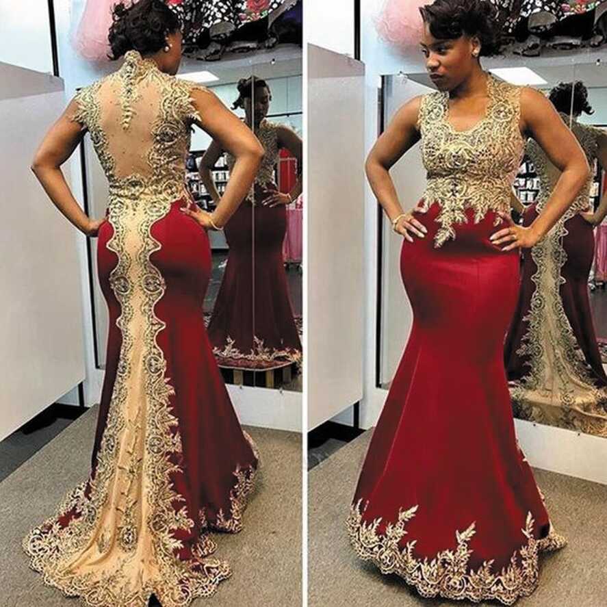 139.3US $ 30% OFF|Superkimjo Burgundy Evening Dresses Long Lace ...