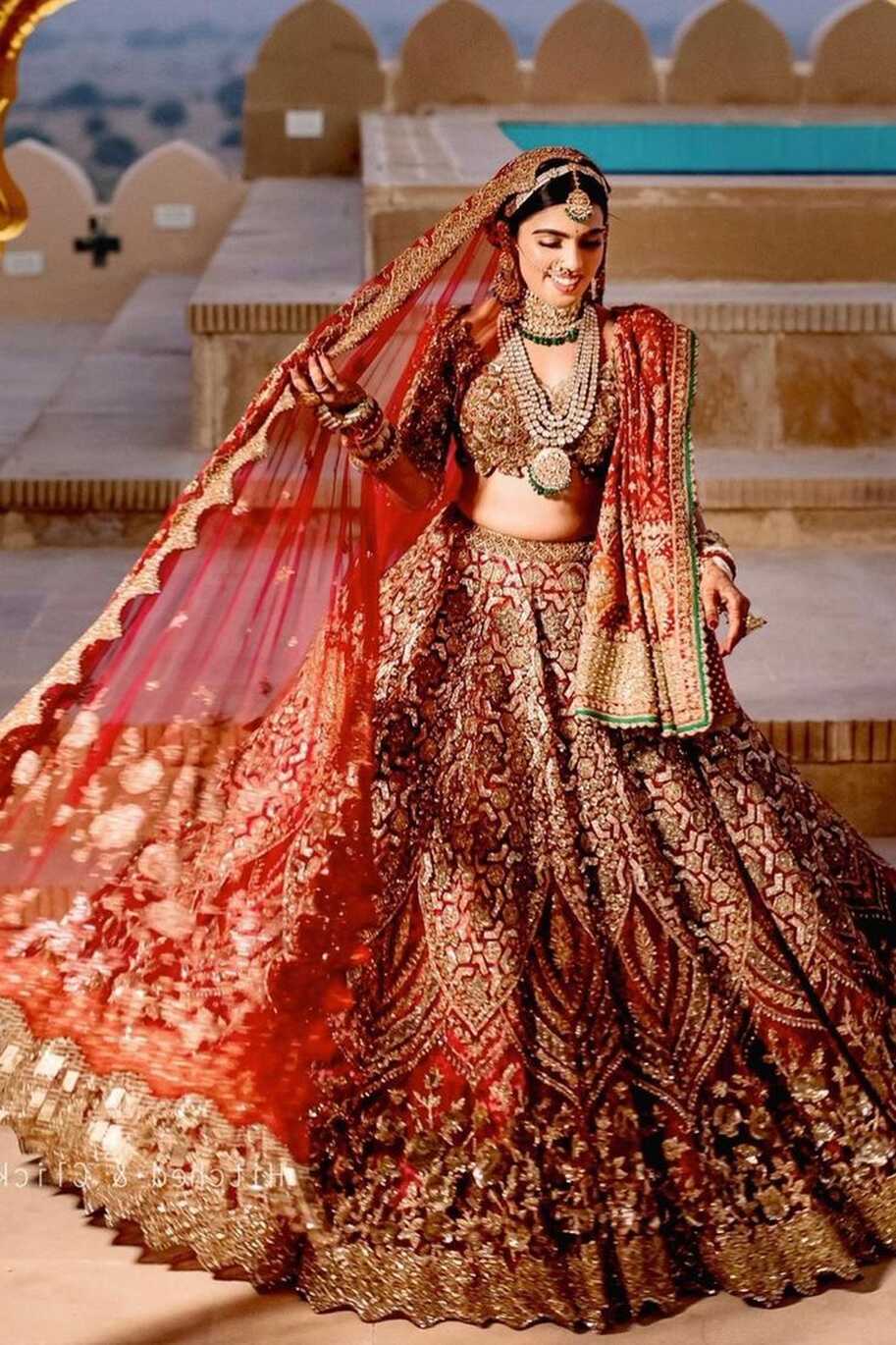 15+ Shades Of Red For Bride To Rock This Wedding Season | Bridal ...