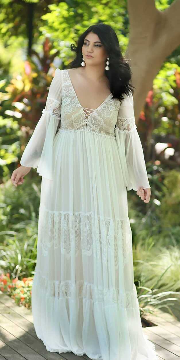 15 Lace Plus Size Wedding Dresses | Wedding Dresses Guide