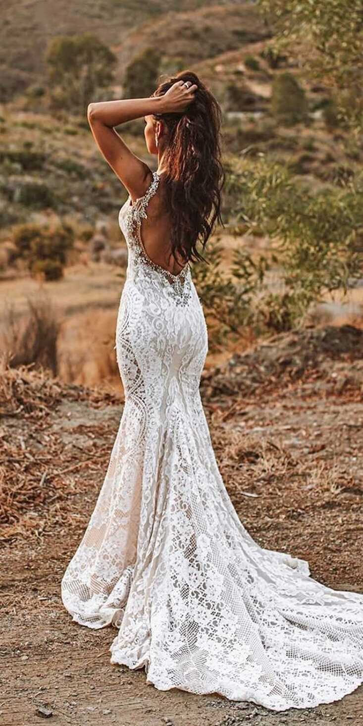 15 Vintage Lace Wedding Dresses Which Impress Your Mind