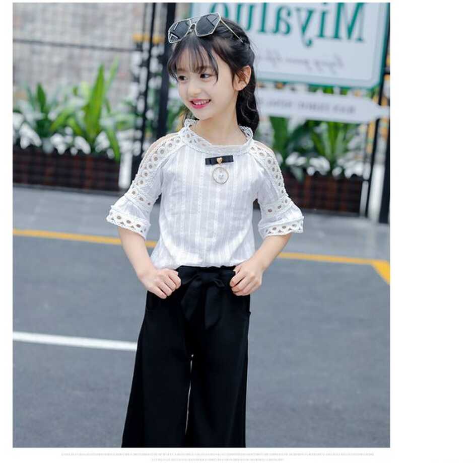 2-4 years Breathable white shirt with stylish plazo for your ...