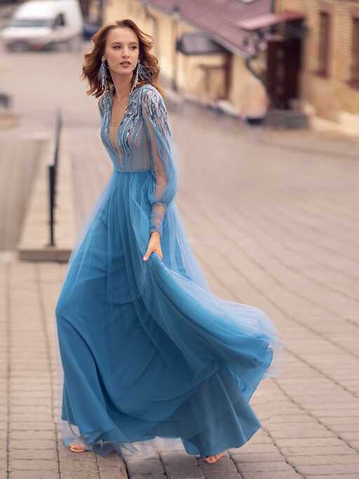 20+ Ideas Of Blue Wedding Dresses - Papilio Boutique