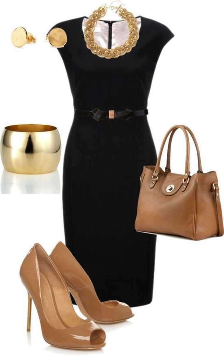 20 Cute Outfit Ideas with Black Dresses - Pretty Designs