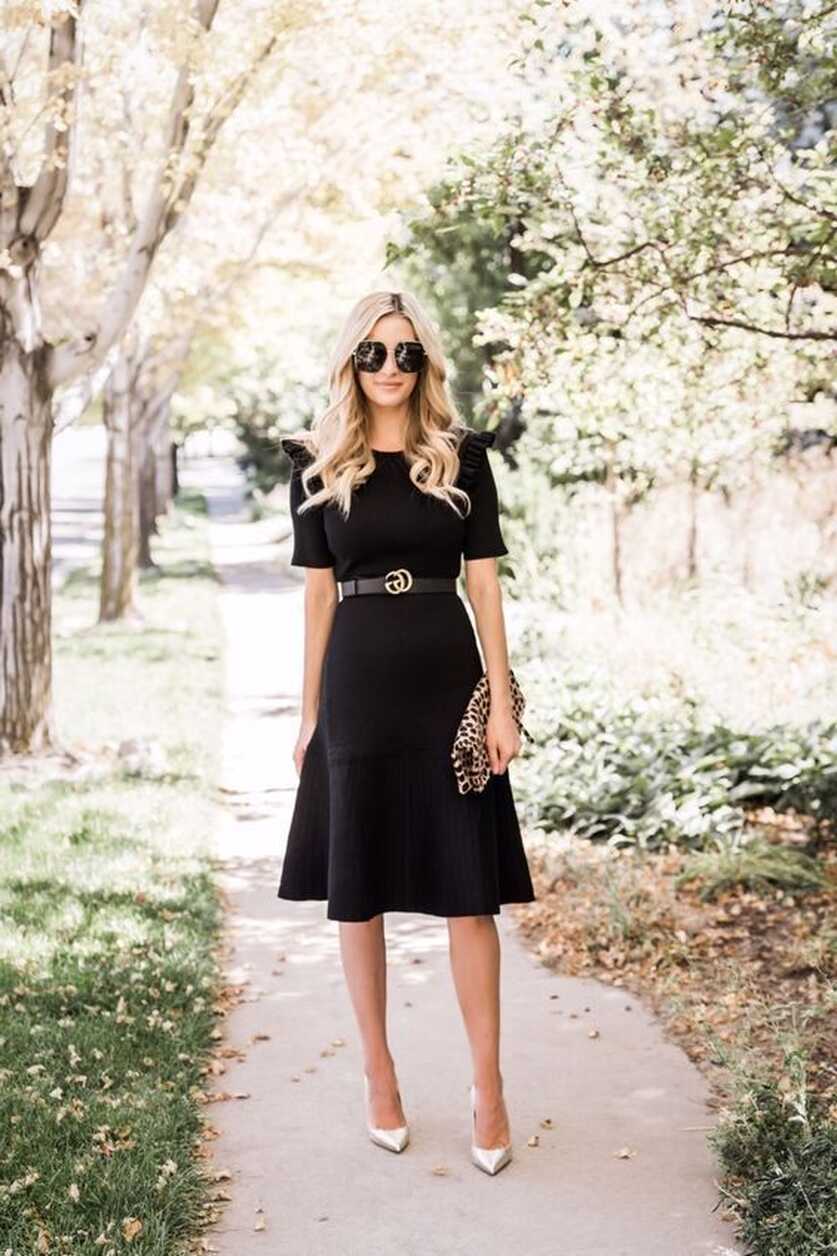 20 Outfit Ideas on How to Wear Little Black Dress in 2019