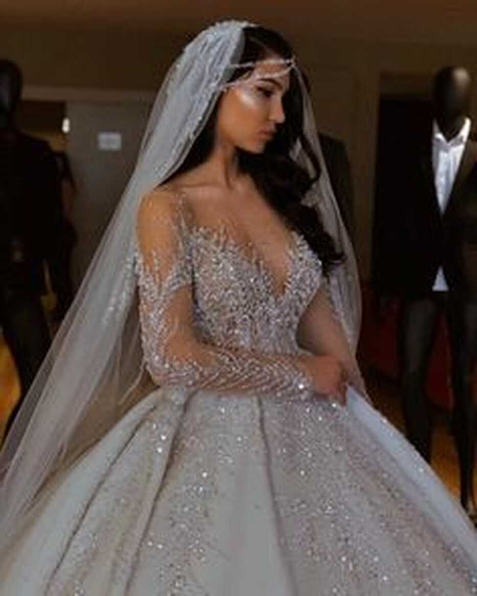 200 Gowns with bling ideas | gowns, ball gowns, wedding dresses