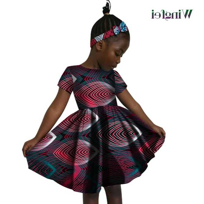 2020 New African Women Clothing Kids Dashiki Traditional Cotton ...