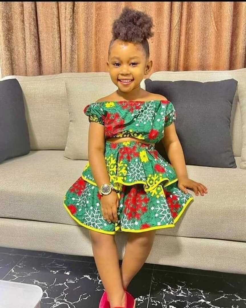 2021 Latest Unbeatable Children Ankara and Lace Styles | Pretty ...