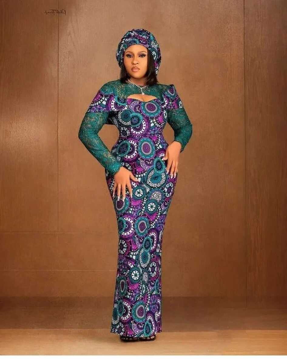 2022 Latest And Elegant Ankara Gown Styles for Ladies. - Ladeey