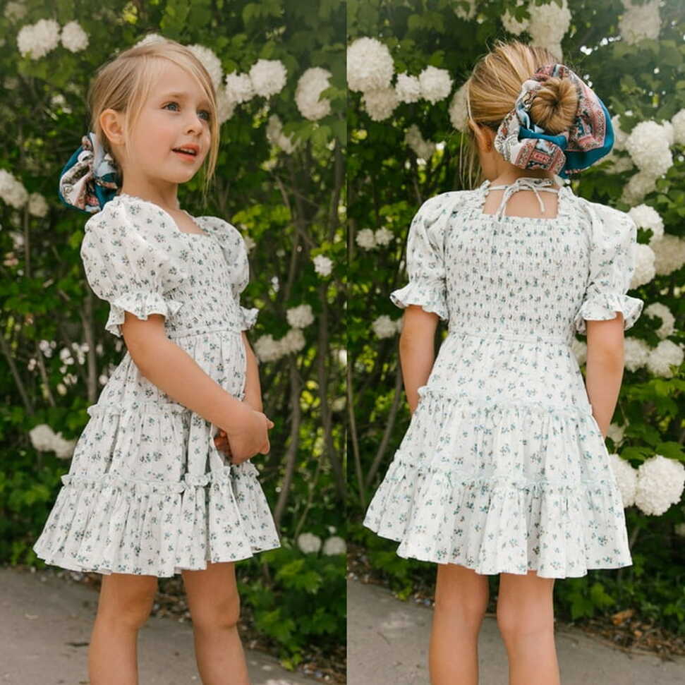 2022 New Baby Girls Dress Dresses Kids Clothes Little Dress Ruffle ...