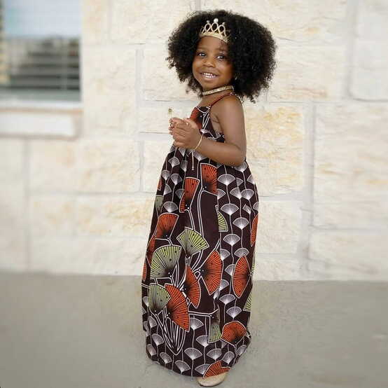 2022 New Baby Girls Dress Toddler Girls African Traditional Style ...