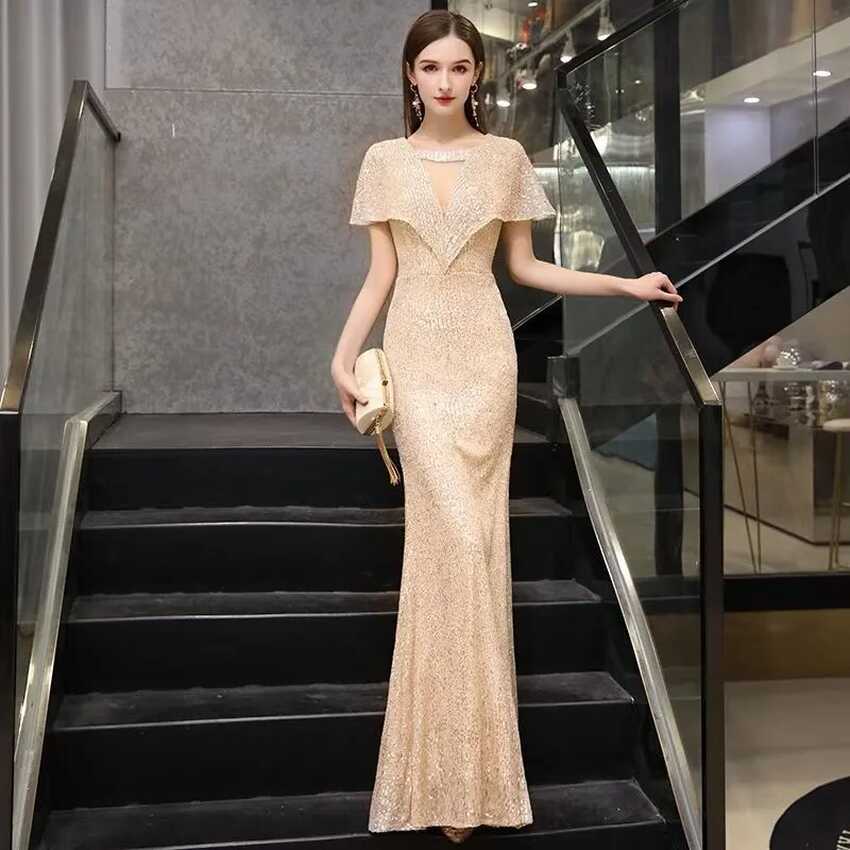 2022 New Women&#39;s Long Evening Dresses Gown For Debut 18 Years Old ...