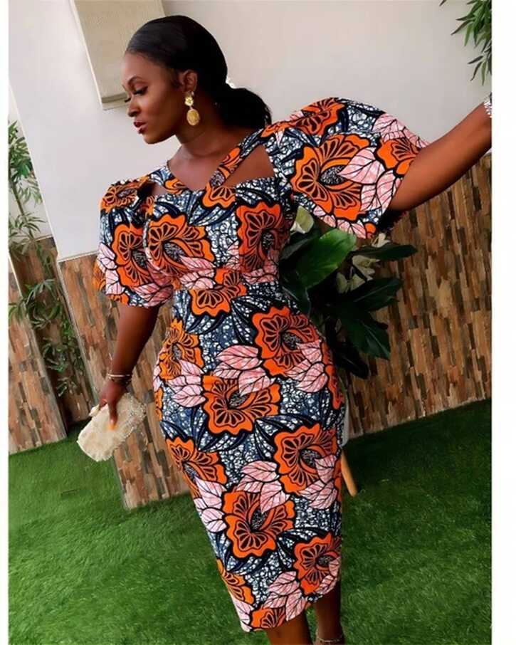 2023 Polyester African Dresses For Women Summer African Women Half ...