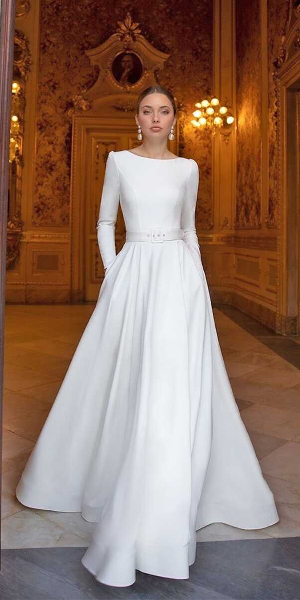 24 Modest Wedding Dresses Of Your Dream | Wedding Dresses Guide