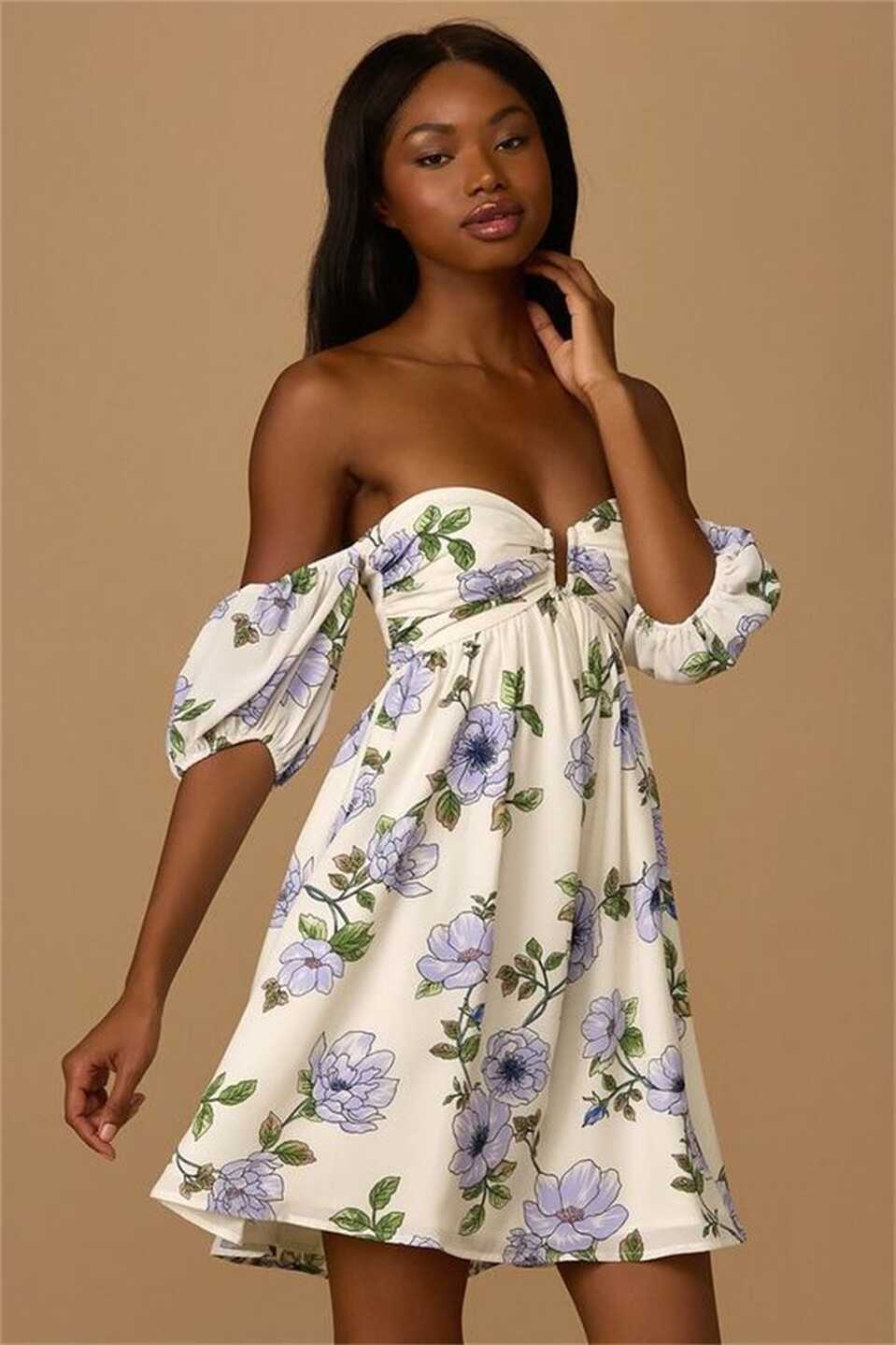 25 Pretty Summer Floral Print Dresses To Make You Look Gorgeous ...