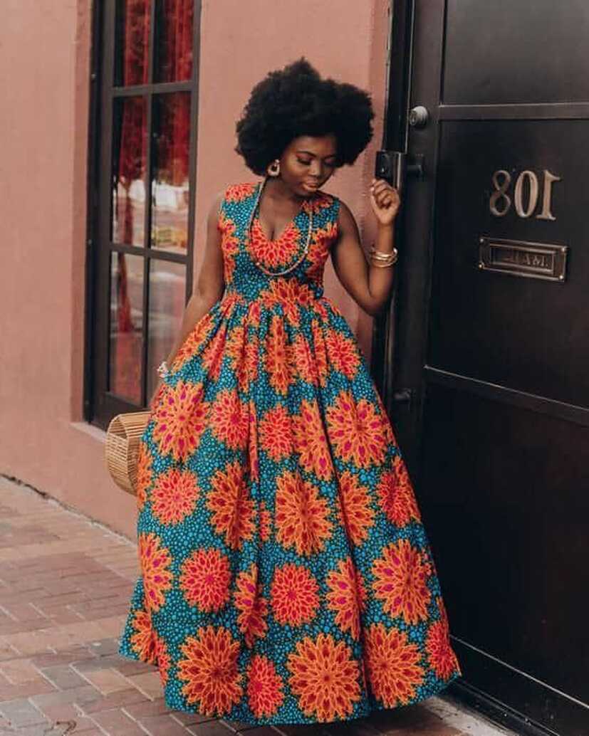 30 Ankara Long Gowns that Cover-Up Yet Flaunt Your Shape