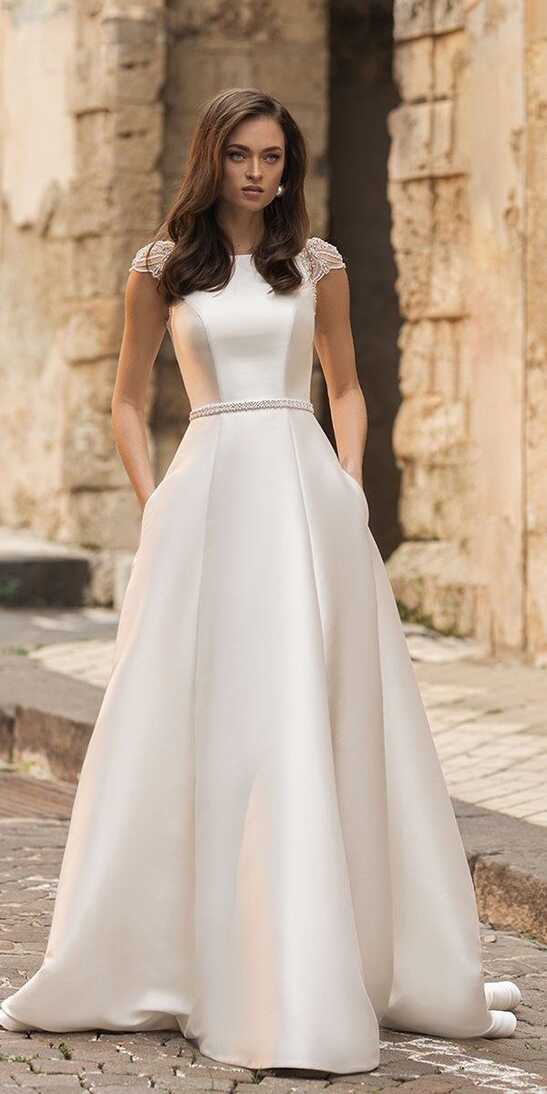 30 Cute Modest Wedding Dresses To Inspire | Wedding Forward