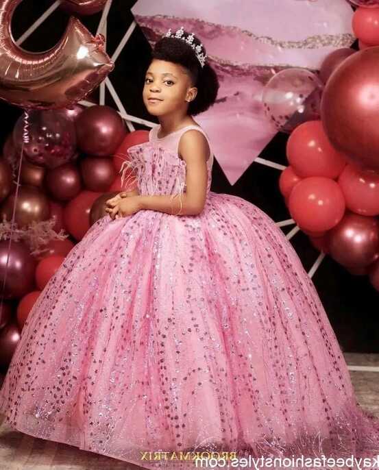 30 Latest Birthday Gown Styles for Baby Girls in Nigeria - Kaybee ...